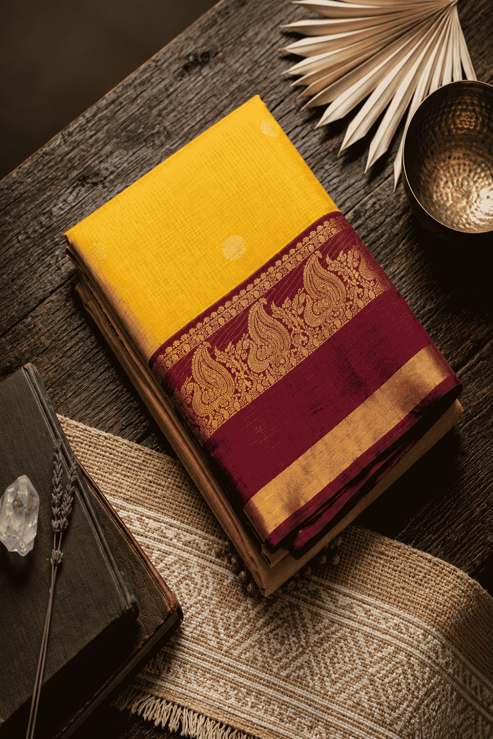 MALLIKA SEMI KANCHIPURAM SILK SAREE