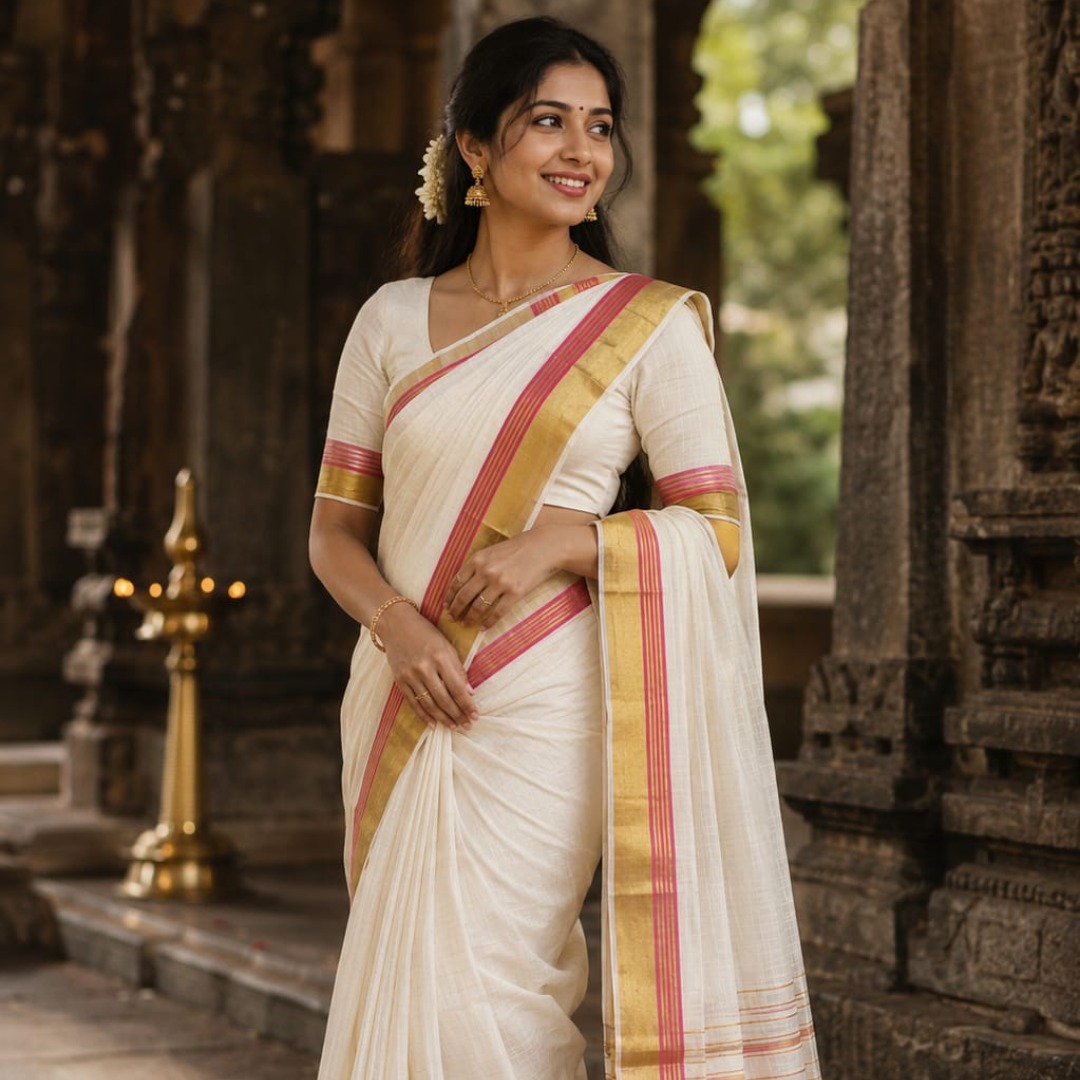 KASAVU / KERALA SAREES
